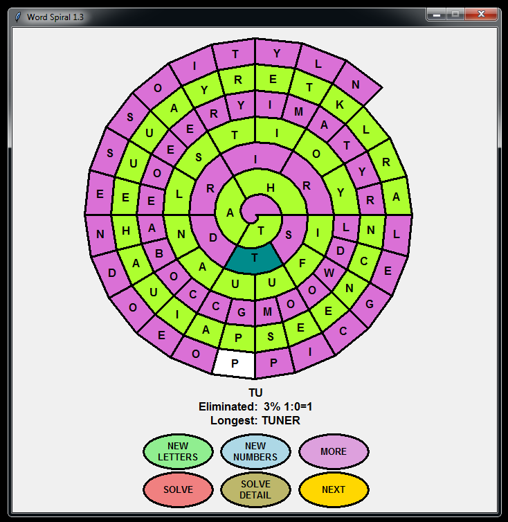 Double click last letter